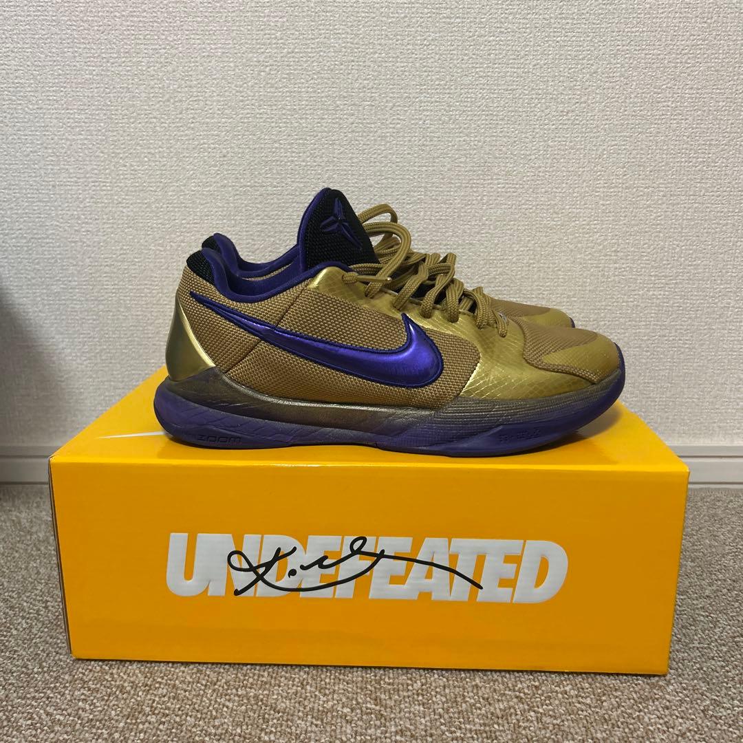 UNDEFEATED NIKE KOBE 5 PROTRO 26cm コービー6 Nike Undefeated x Zoom Kobe 5 Protro Special Box What If Pack for