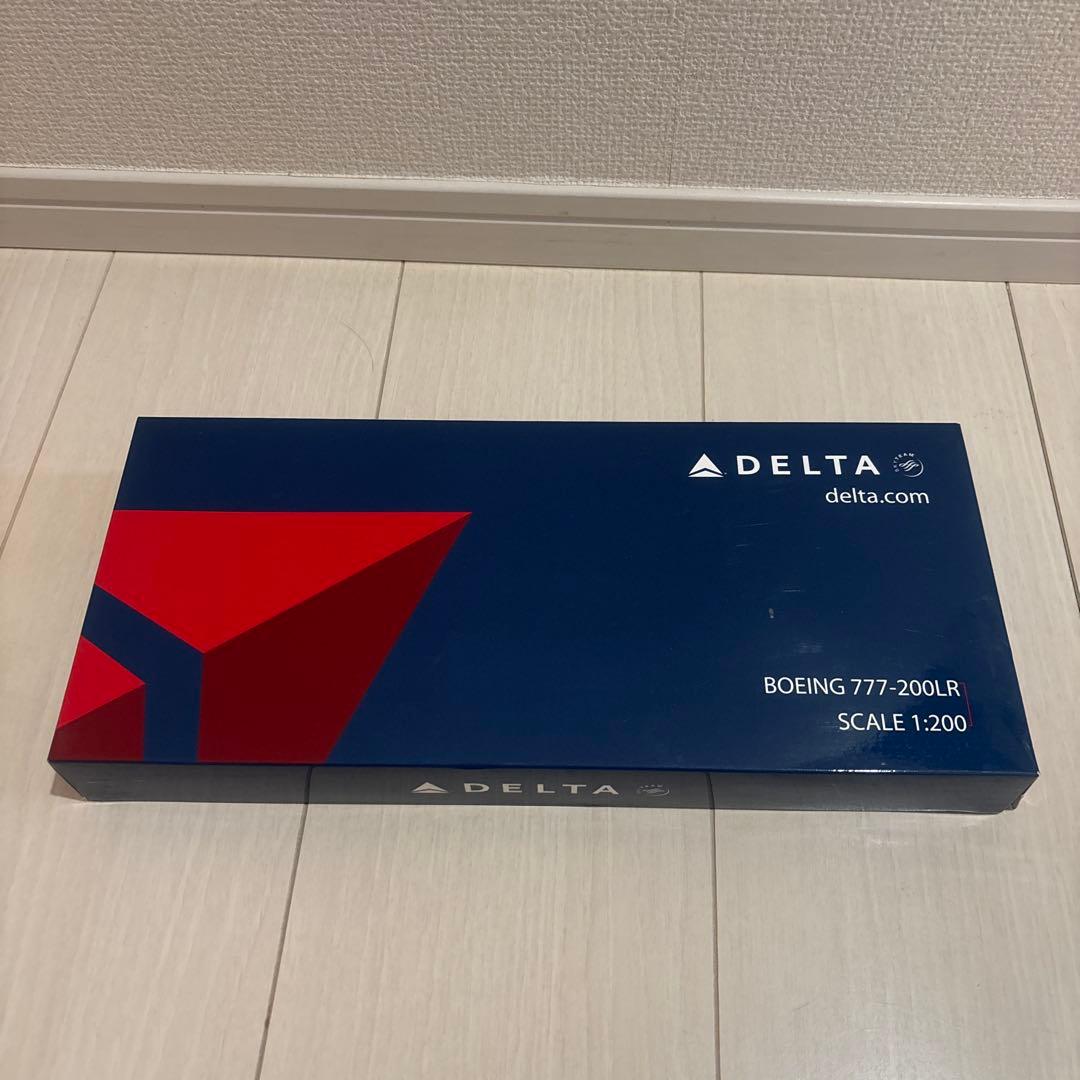 ✨非売品✨デルタ航空 777-200LR 1:200 Delta Air Lines B777-200LR, N708DN Gemini Diecast Display Model, 1
