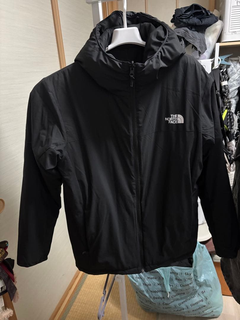 新品☆ノースフェイス☆ダウン☆リバーシブル☆L☆軽量☆NY82504Z