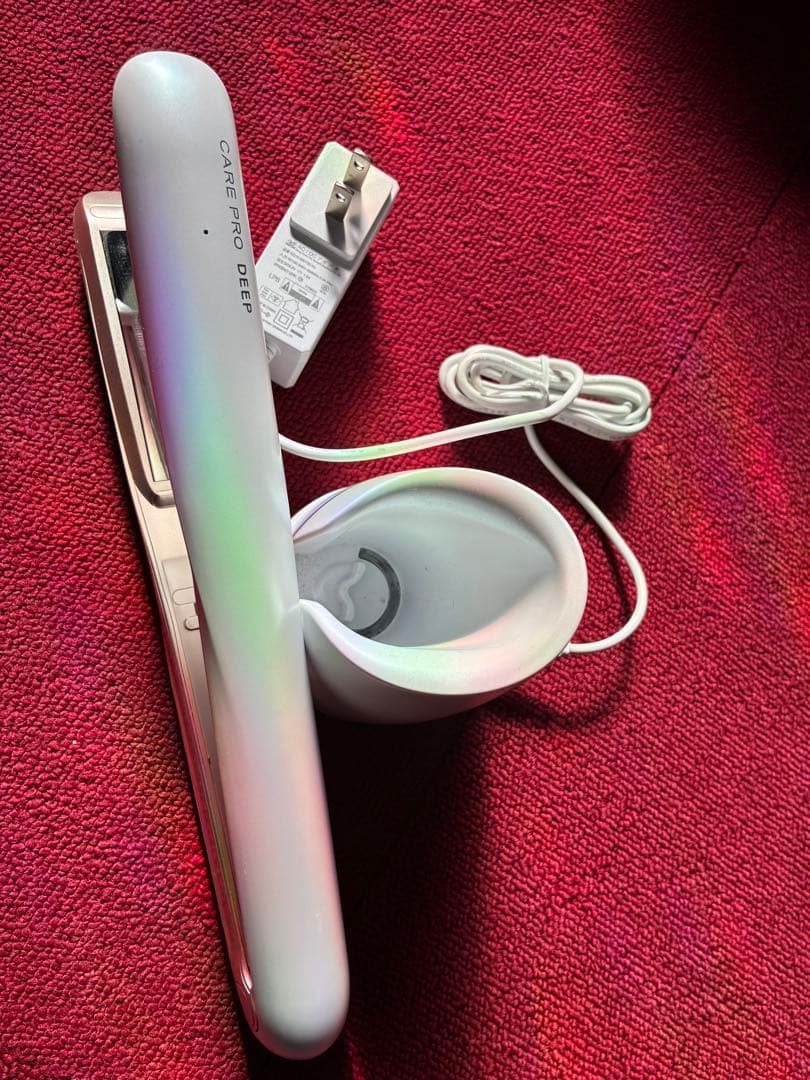 CARE PRO DEEP ヘアトリーメントアイロン CARE PRO DEEP ケアプロ ディープ ホームケア専用 超音波 アイロン