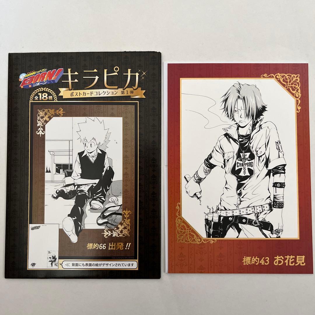 家庭教師ヒットマンREBORN キラピカ ポストカード 獄寺隼人 - メルカリ