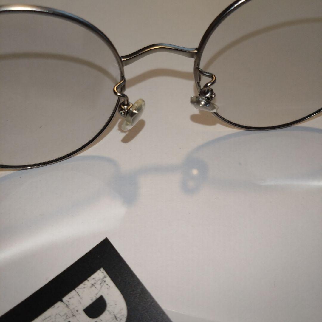 B'z SCENES シルバーラウンドメガネ 稲葉浩志 モデル Zoff コラボ