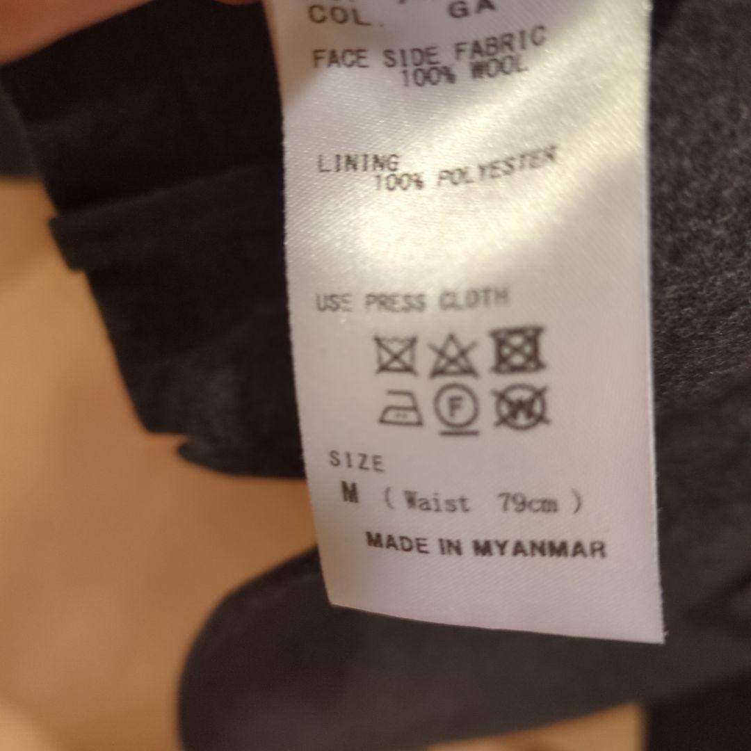 美品】CANONICO グレー フランネルスーツ170cm 6Drop 80