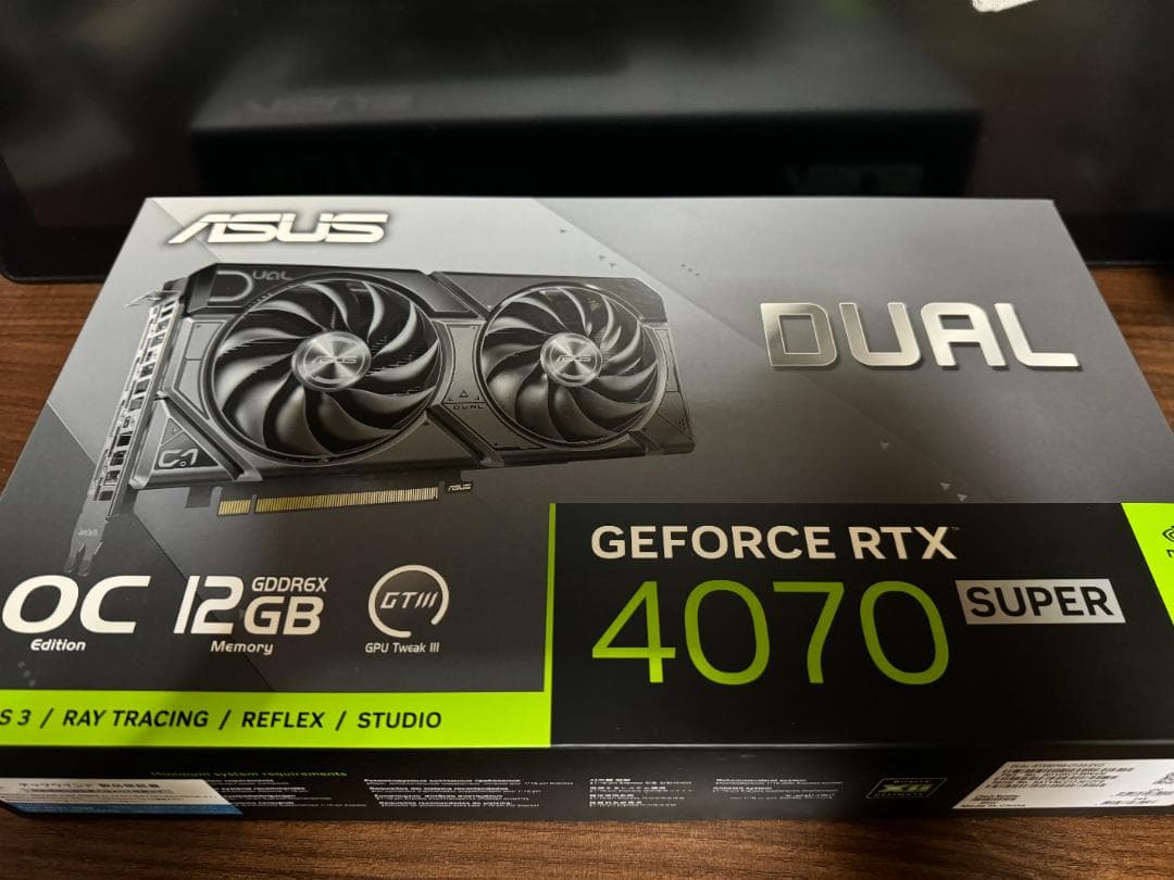 【本日限定】ASUS GeForceRTX4070SUPER 12GB OC ROG Strix GeForce RTX™ 4070 SUPER 12GB GDDR6X OC Edition