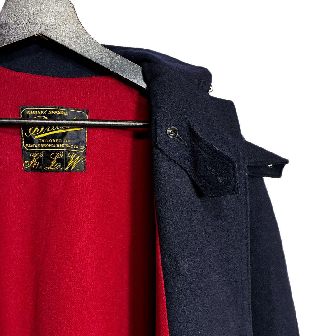 希少 40s 米軍 看護用 ミリタリー ウール ナース ポンチョ マント