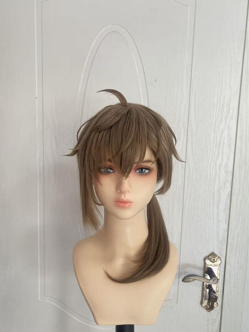 叶　コスプレ ウィッグ セット済み 叶 コスプレ ウィッグ セット済み ポニーテール - メルカリ