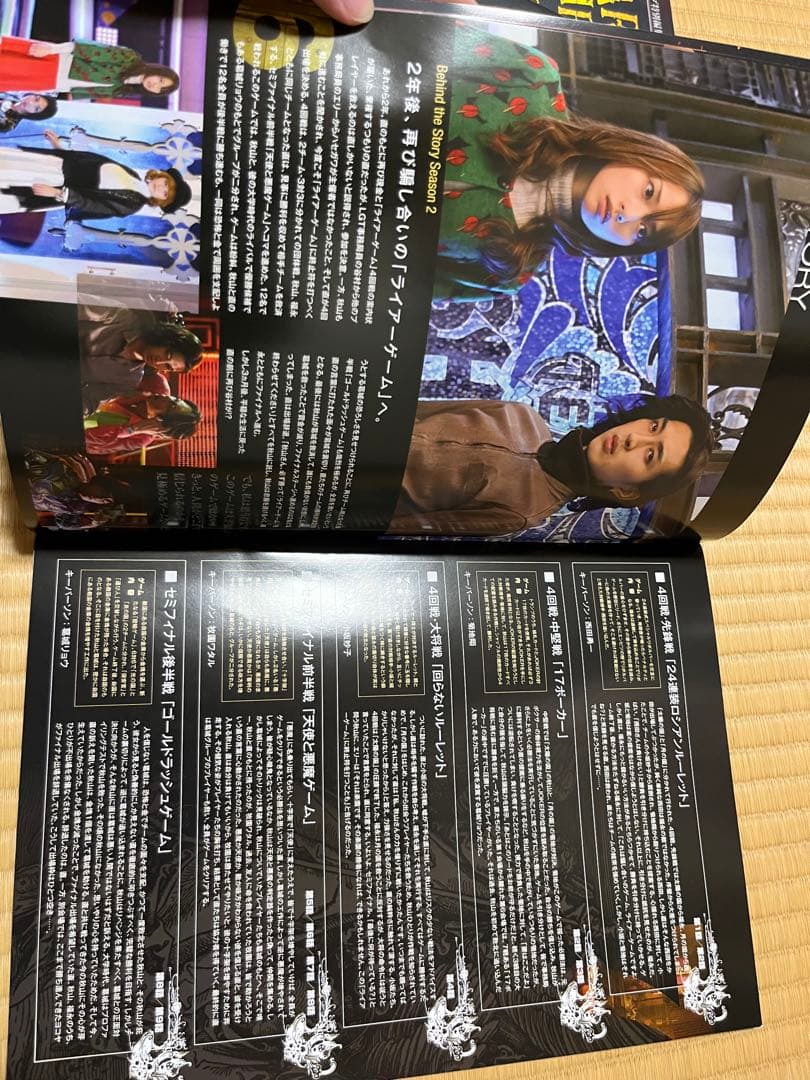 レア 希少 ライヤーゲーム ファイナルステージ パンフレット メモ帳