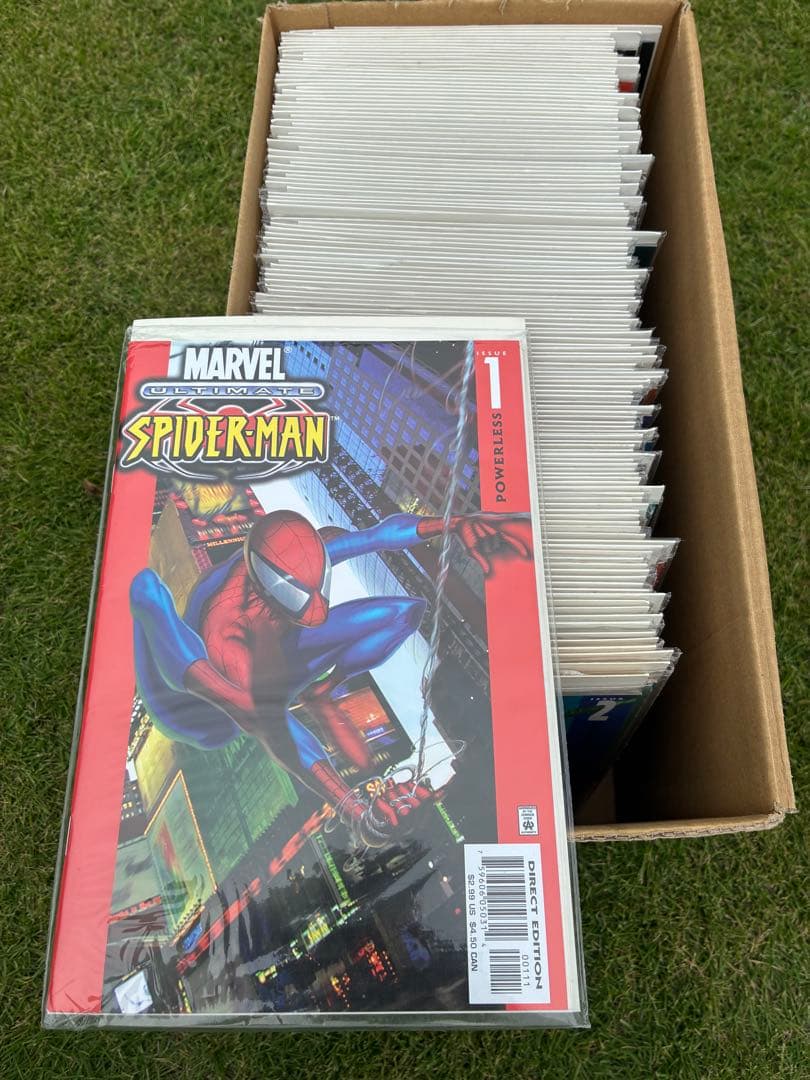 アメコミ Ultimate spider man 全巻 1-133 リーフ　レア アメコミ Ultimate spider man 全巻 1-133 リーフ レア - メルカリ