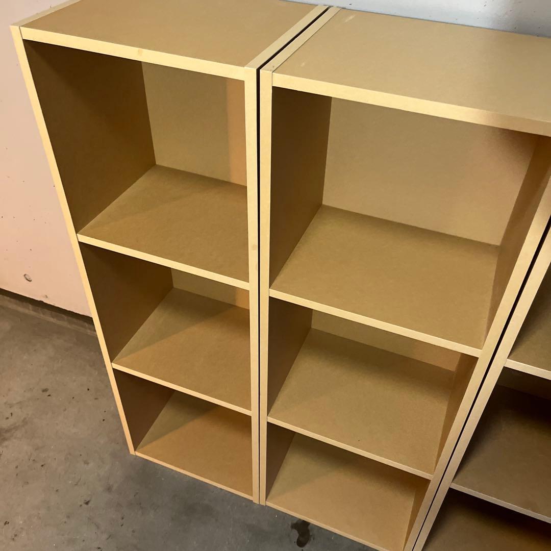 美品・廃盤希少☆無印 パルプボードボックス・タテヨコA4サイズ・3