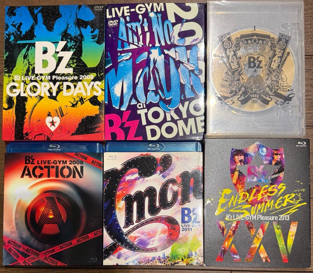 B'z DVD Blu-ray 6セット ブックオフ静岡流通通り店に『 B'z ライブDVD・Blu-ray』まとめて入荷
