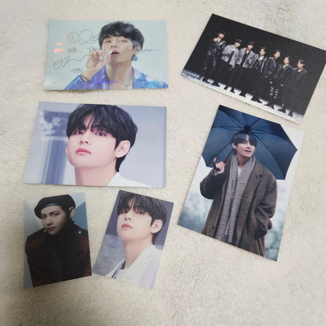 BTS V テテ 公式グッズ ポストカード・写真・トレカ - メルカリ