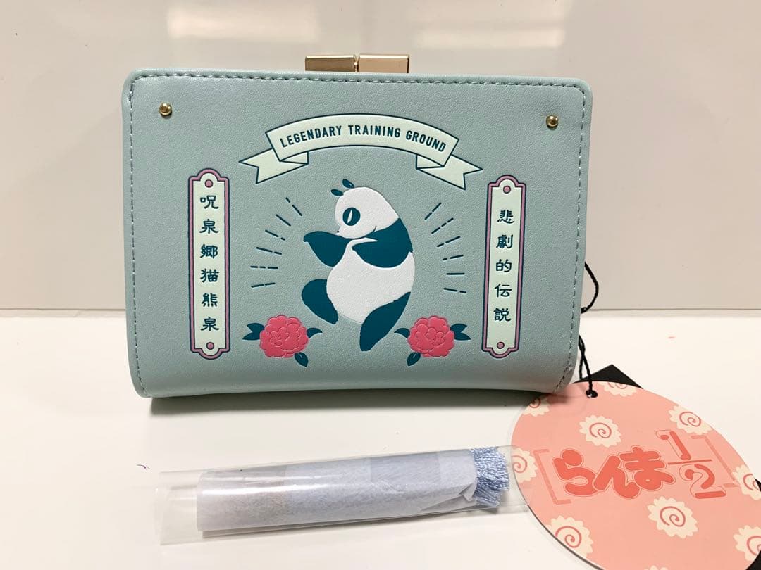 らんま1/2 財布 二つ折り muddie パンダ Pちゃん他 タッセル付き らんま1⁄2』×muddie 二つ折り財布 らんま らんま1/2 財布 二つ折り