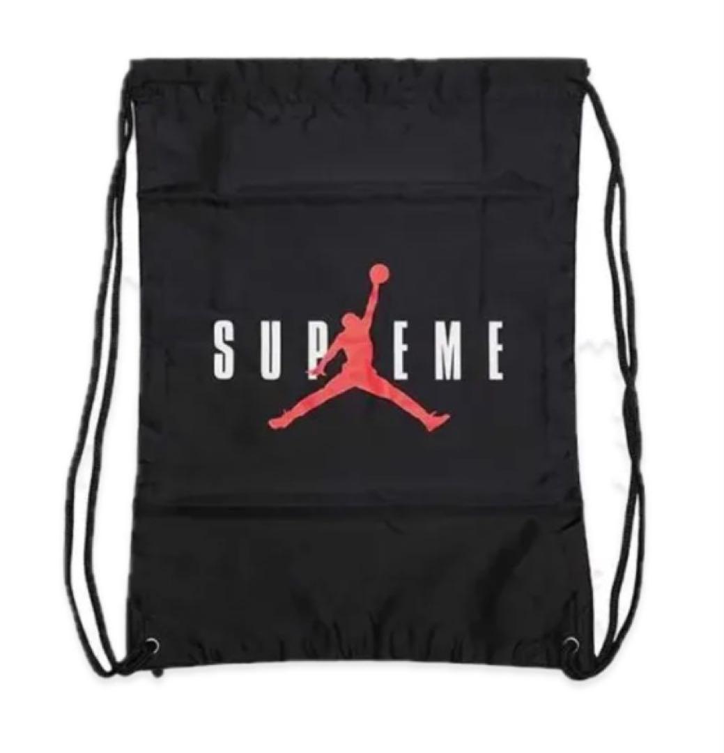 Supreme x Jordan Drawstring Bag - メルカリ
