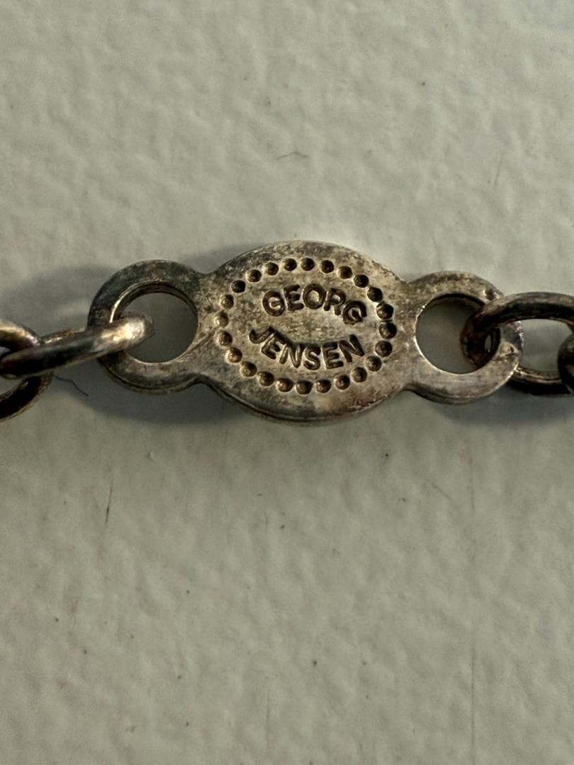 Georg Jensen ハンスハンセン ヘマタイト ネックレス #4506-4 - メルカリ