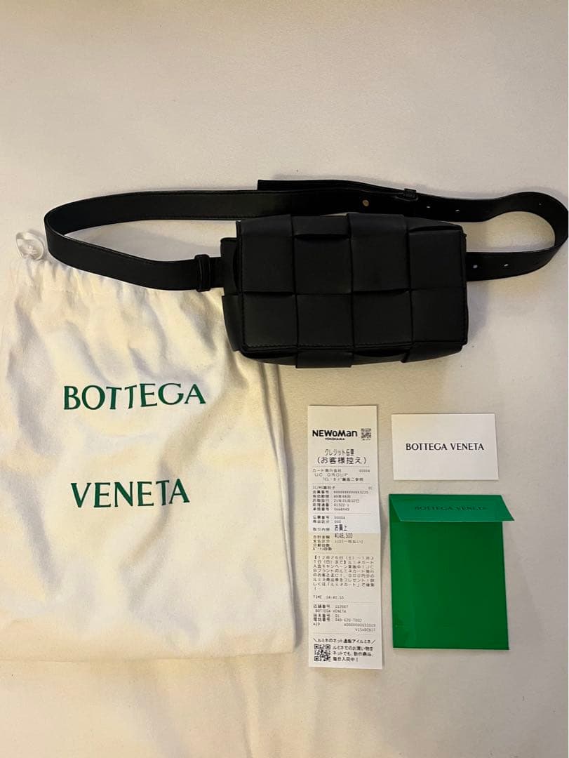 BOTTEGA VENETA ブラック ボディバッグ ボッテガヴェネタ BOTTEGA VENETA BOTTEGA VENETA ボッテガヴェネタ