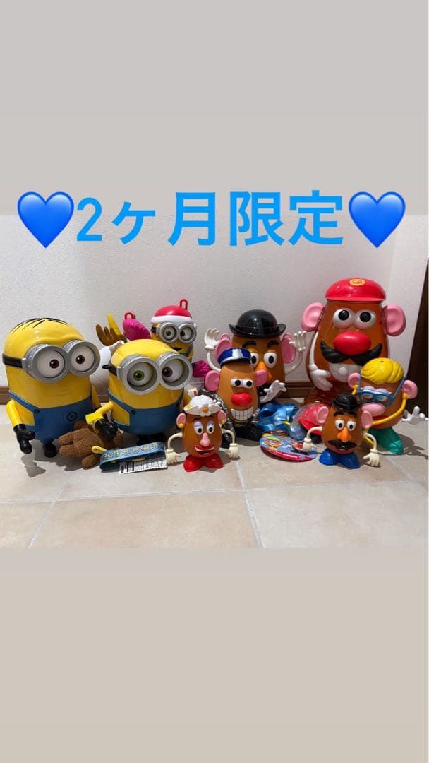 お値下げ　ポテトヘッド&ミニオンズ　おまとめ ミニオンズポテト 500g X027121｜食彩ネット