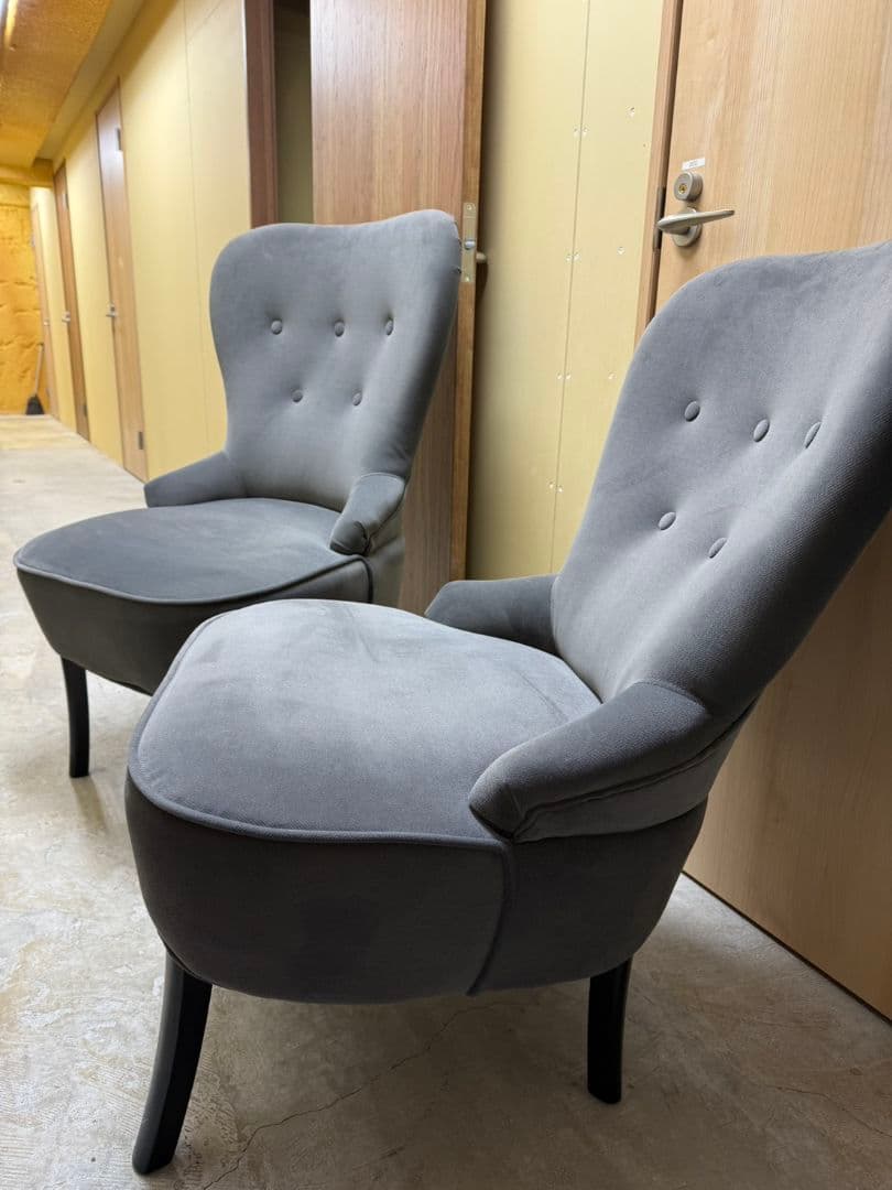 関東圏限定】IKEA REMSTA レームスタ パーソナルチェア 2脚セット