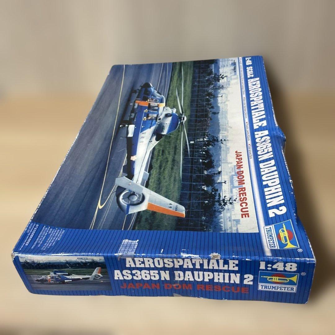 1/48 TRUMPETER AS365Nドーファン2日本救難機未組立Ln587 1/48 AS365N