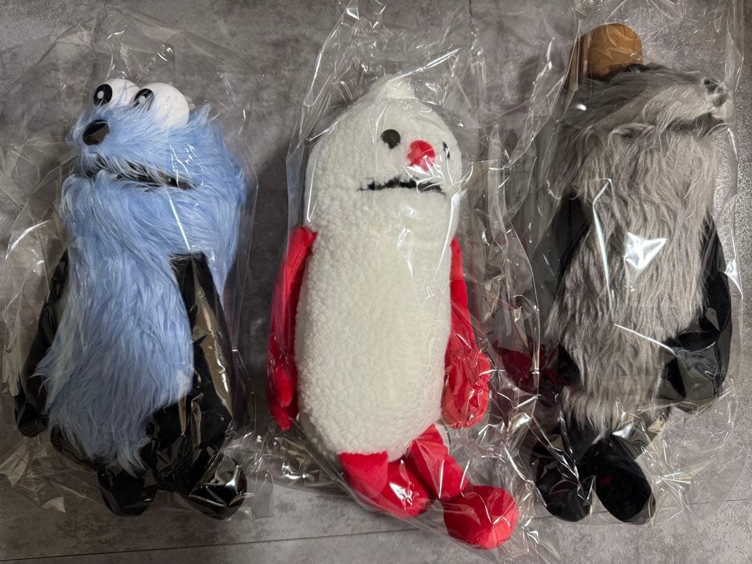 パペットスンスン ポップアップ ぬいぐるみ 3体セット 新品未開封