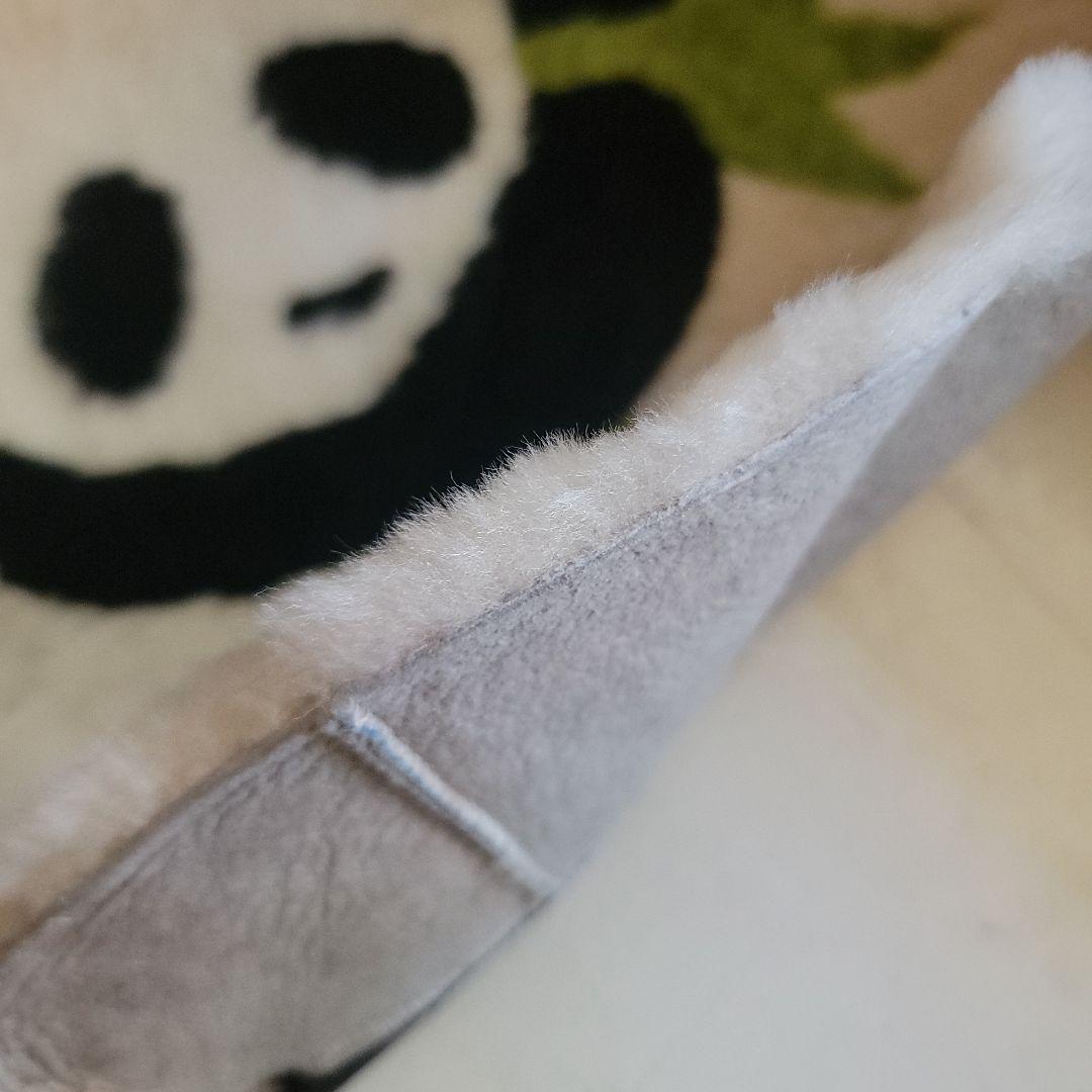 ご契約済みです！ 3枚 ムートンラグマット パンダ座布団ヴィンテージ