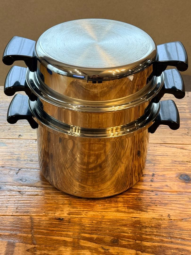 アムウェイ・クィーン 4Lシチューパン スティーマー付 MADE in USA