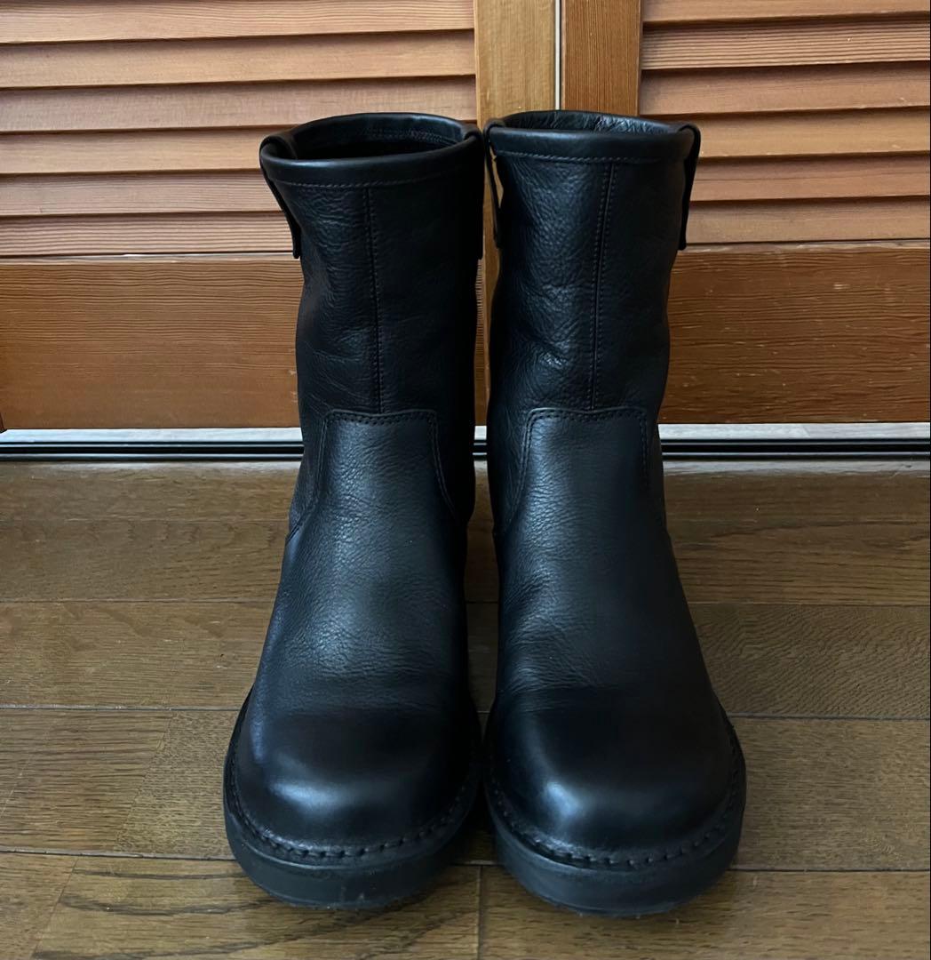 【美品】LOCONDO レディース本革ブーツ　ブラック　23.5cm