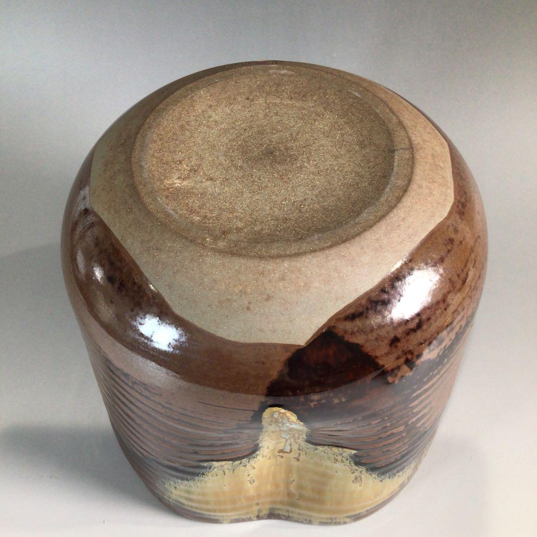 P655 水指 『高取焼』『鬼丸雪山造』 共箱 茶道具 - メルカリ