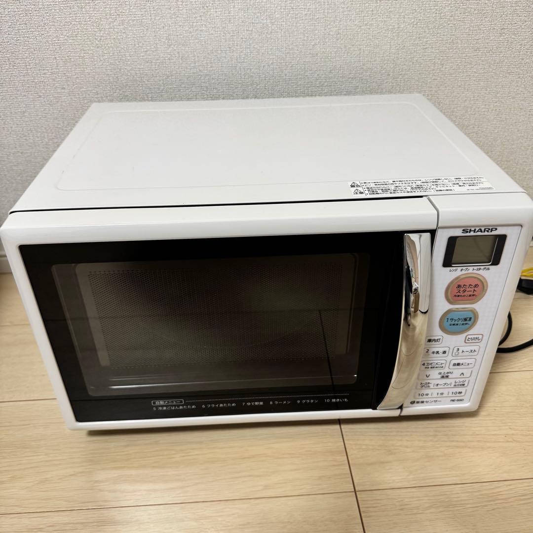 SHARP オーブンレンジ RE-S5D-W - メルカリ