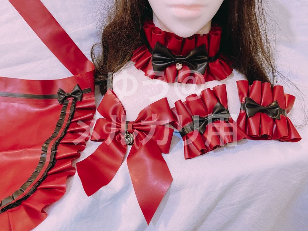 夢*夜様 Lina ラバー アクセサリー セット ラテックス コスプレ Libi