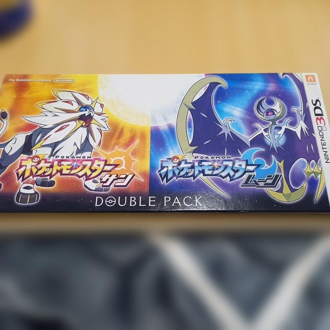 3DS ポケットモンスター サン・ムーン ダブルパック - メルカリ