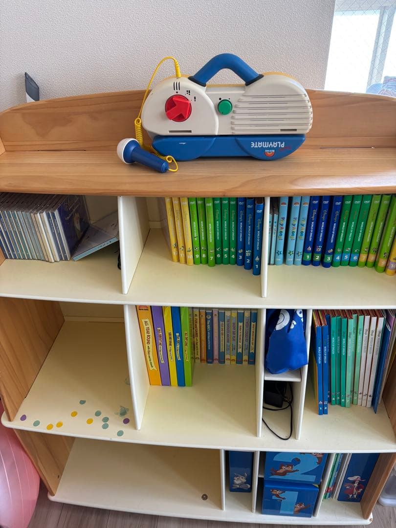 DWE セット（棚別） DWE棚】を断舎離してみた | 幼児英語＋育児もろもろ