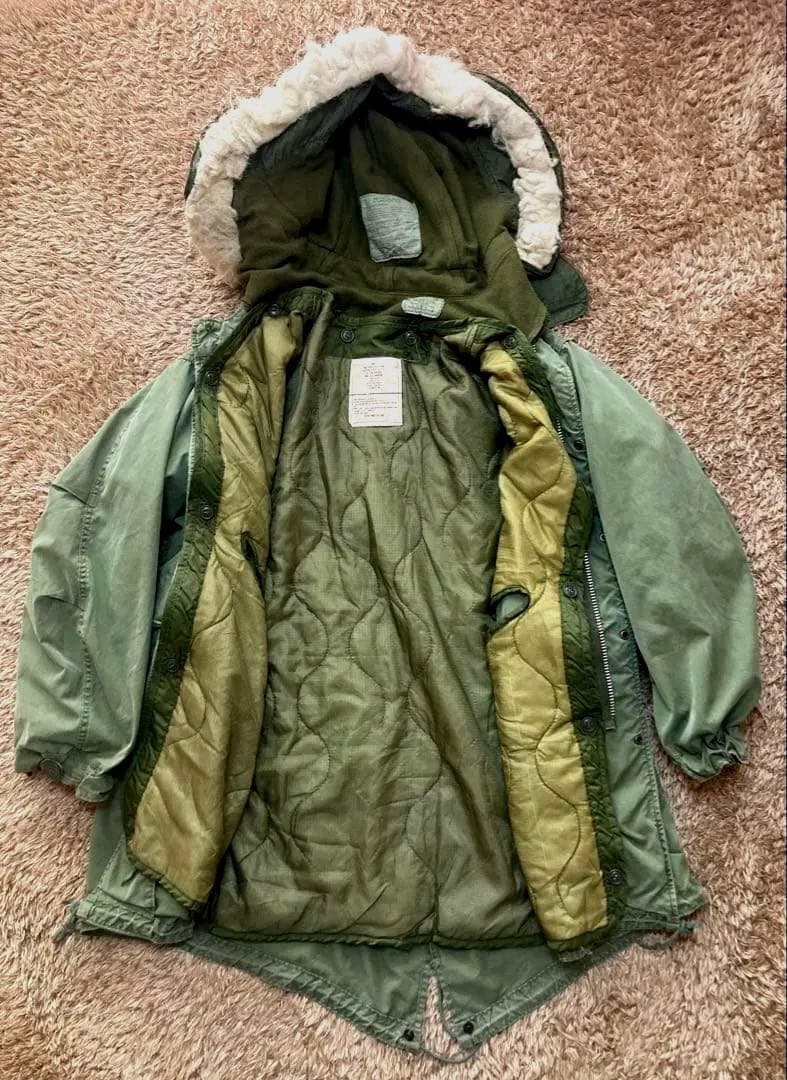 米軍実物 M65 モッズコート サイズS フルセット アルミジップ 初期型