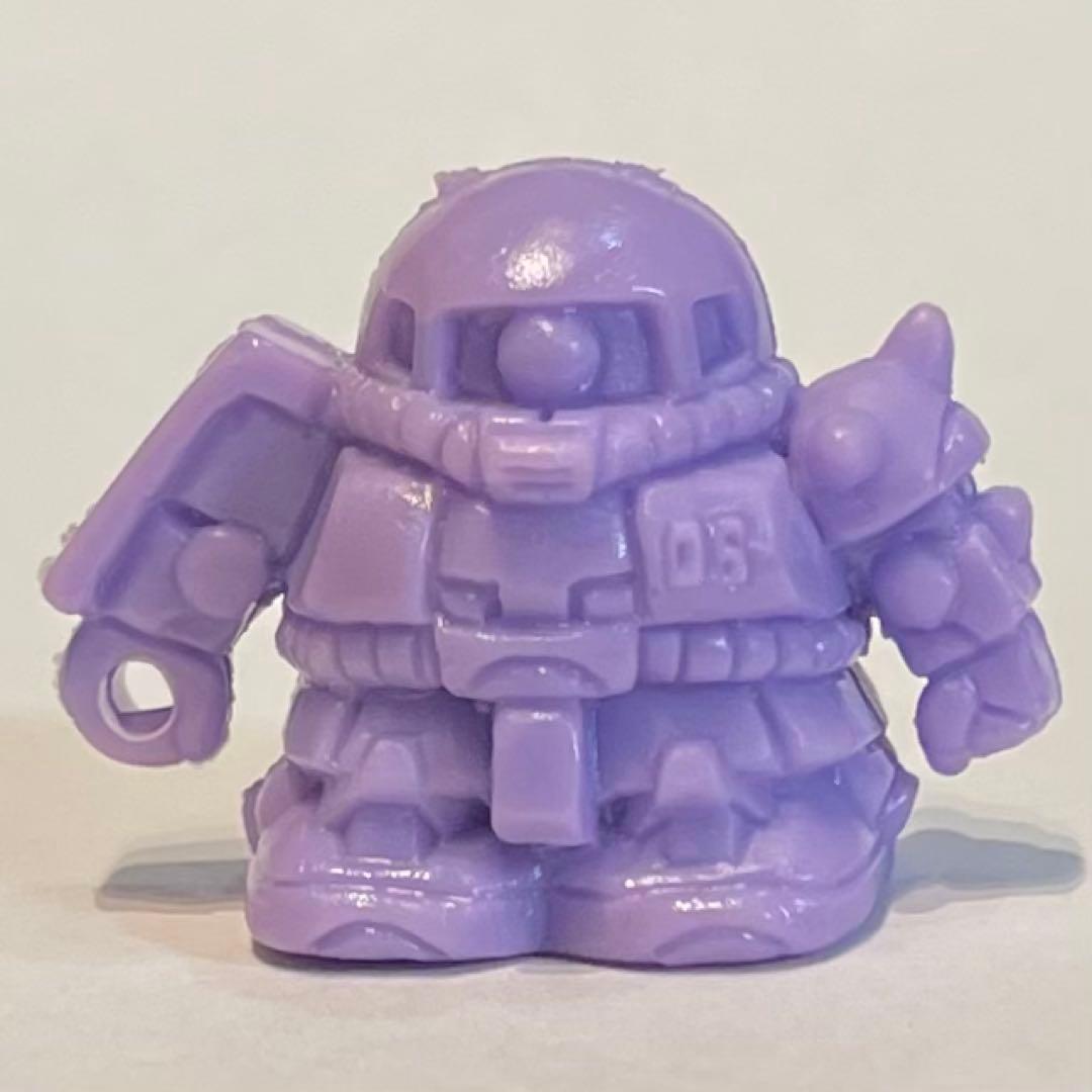 当時物 ガン消しMS-06R-1A 高機動型ザクIIパープル 武器無し SD - メルカリ