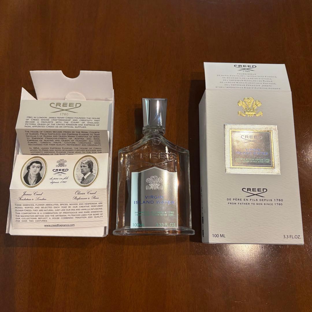 CREED VIRGIN  WATER 100ml ほぼ未使用 CREED VIRGIN WATER 100ml ほぼ未使用 Creed Virgin Island Water Eau