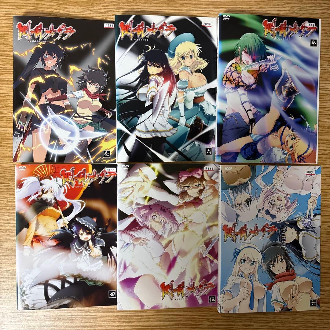 閃乱カグラ 全6巻＋SHINOVI MASTER東京妖魔篇 全6巻 DVD 全巻