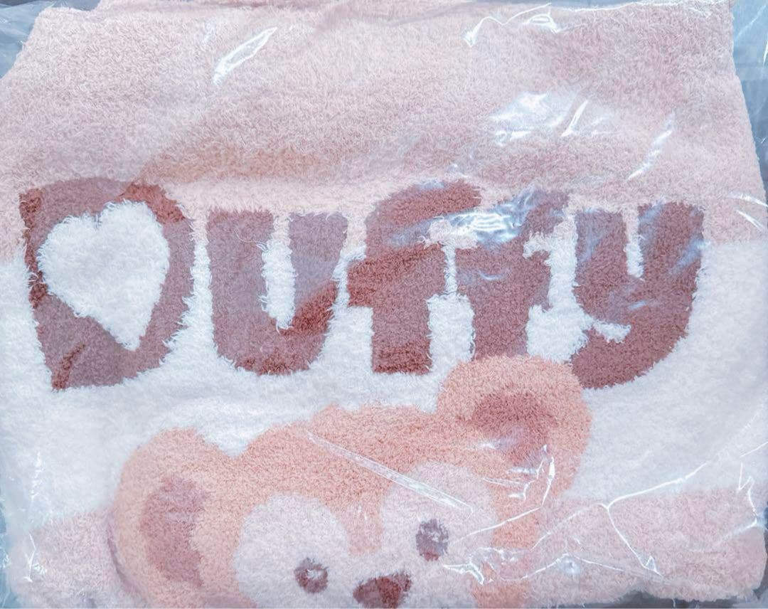 ニットブランケット ディズニーシー ダッフィー ジェラートピケ ダッフィーがちょこんと座ったニットブランケット 東京ディズニーシー