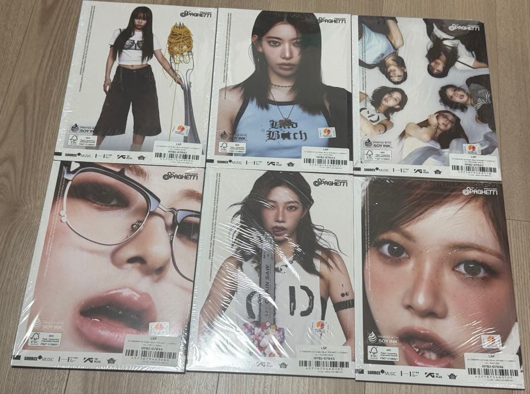 LE SSERAFIM spaghetti 6形態 CD 新品 未開封 トレカ - メルカリ