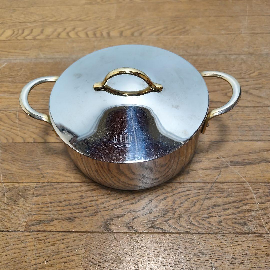 希少 廃盤！Velona GOLD 卓上鍋 ベローナ 24cm 5.1リットル - メルカリ