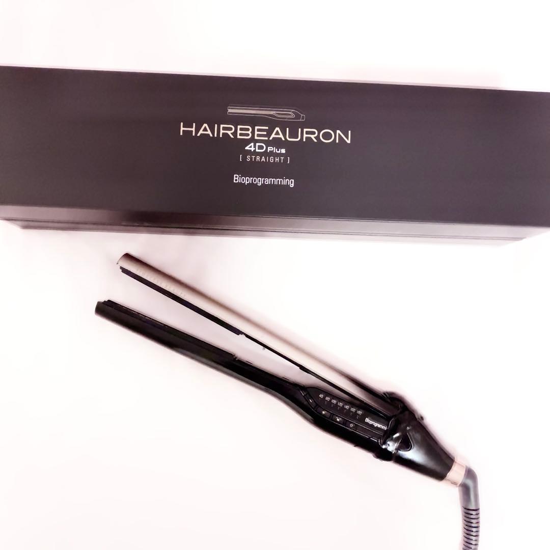 ヘアビューロン4D Plus 《取扱説明書・カバー付き》ストレート ヘアアイロン