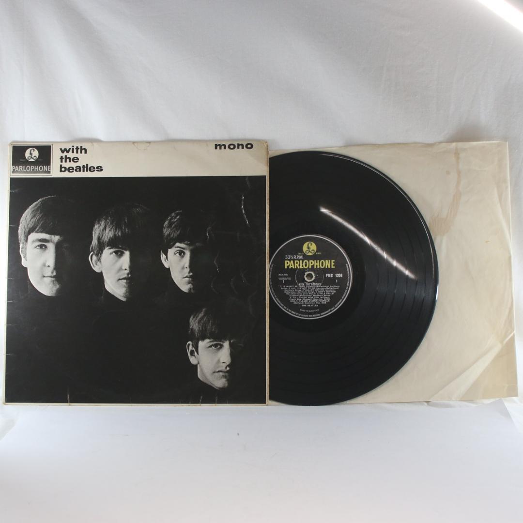 英LP With The Beatles UK盤 Mono 1stプレス MT UK盤/MONOの初期プレスを中心にビートルズのLPが11枚入りました。