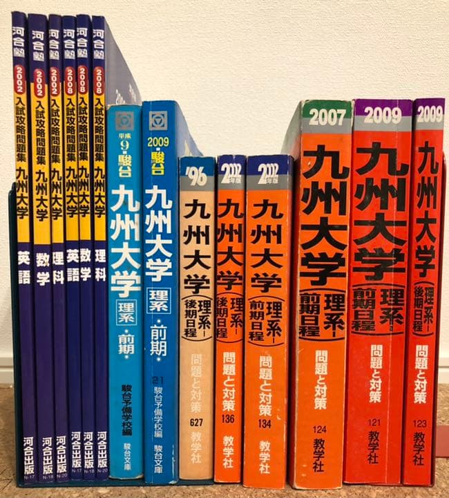 九州大学 過去問 赤本 青本 九大オープン模試 1990〜2008年 九州大学 過去問 赤本 青本 九大オープン模試 1990〜2008年 - メルカリ