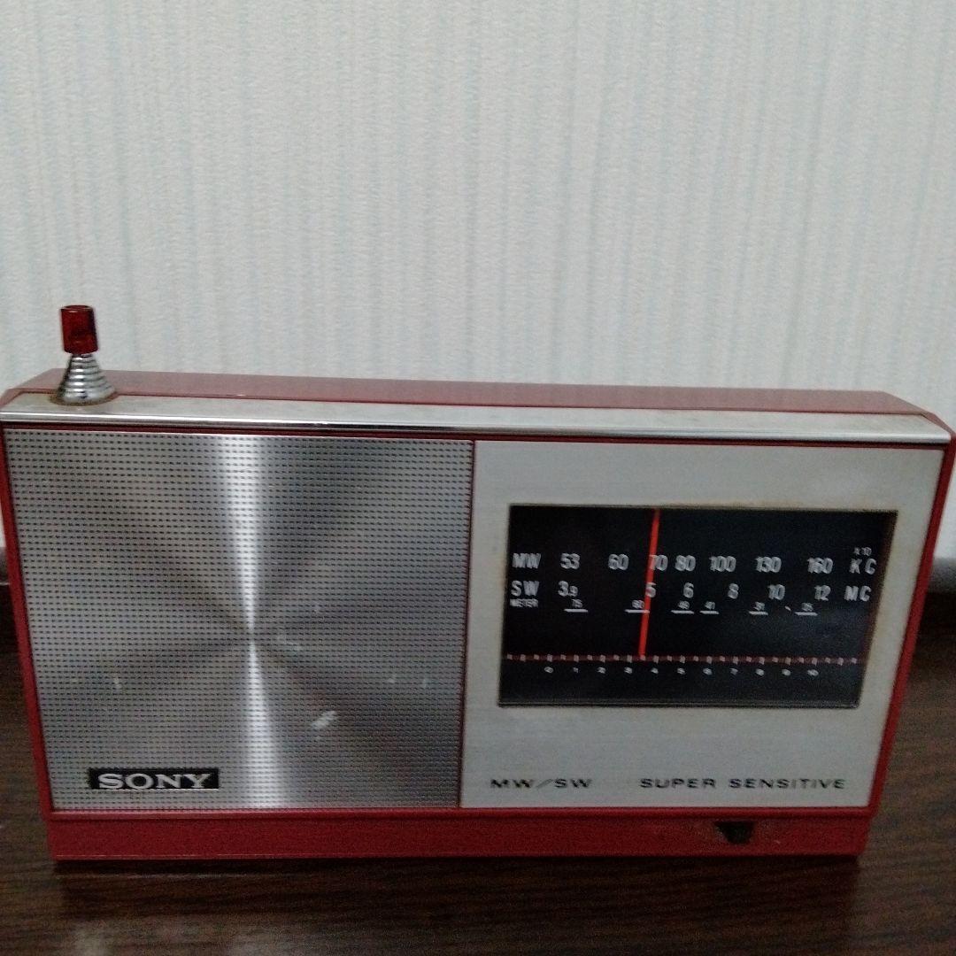 レトロ】ソニー トランジスタ ラジオ 昭和家電 ヴィンテージ ジャンク