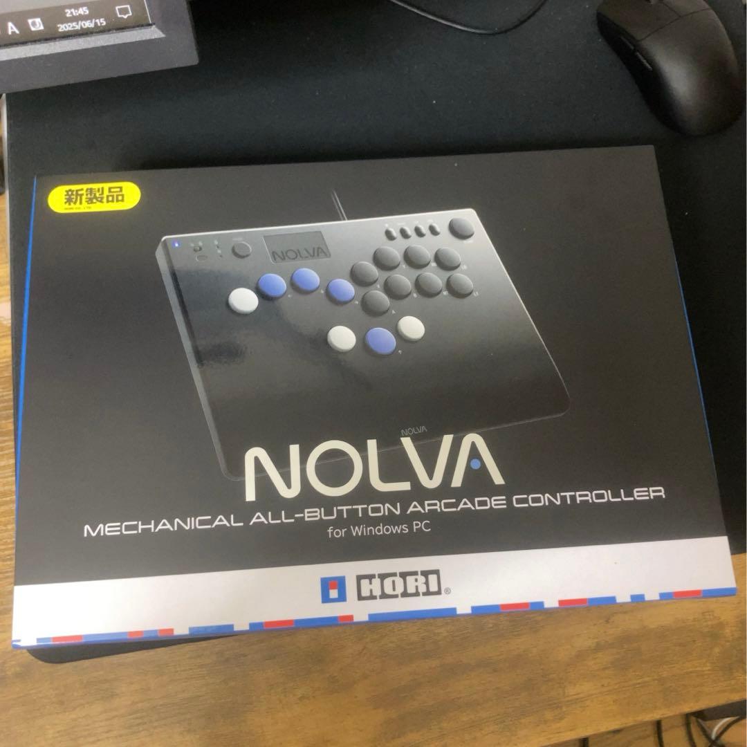 HORI NOLVA PC レバーレスコントローラー NOLVA メカニカルコントローラー ホリ レバーレスコントローラー