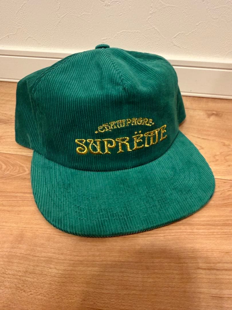 Supreme Champagne Corduroy 5-Panel【グリーン】 Supreme Champagne Corduroy 5-Panel (SS24) - $48