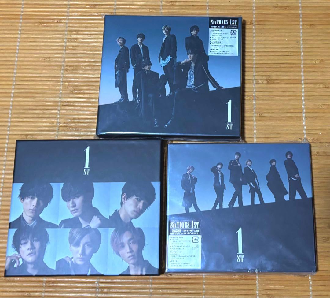 SixTONES ST3形態 特典付き - メルカリ