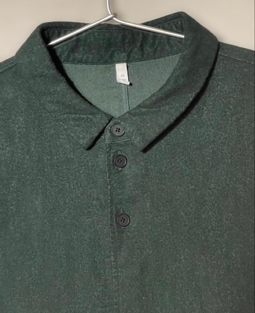 1/16お値下《1度のみ着用》フィルマム　ネルシャツ　モスグリーン　XS