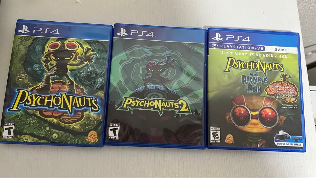 サイコノーツ(Psychonauts) (輸入版:北米) - PS4 ３セット Psychonauts In the Rhombus of Ruin - Ps4 Vr | Amazon.com.br