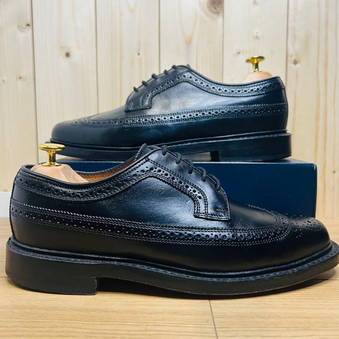 【極美品】FLORSHEIM Limited ウイングチップ 外羽根 7.5D