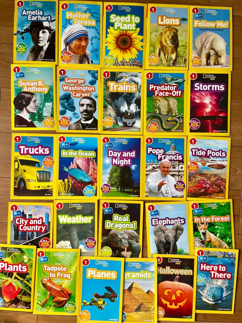 National Geographic Kids L1-3英語絵本125冊セット - メルカリ