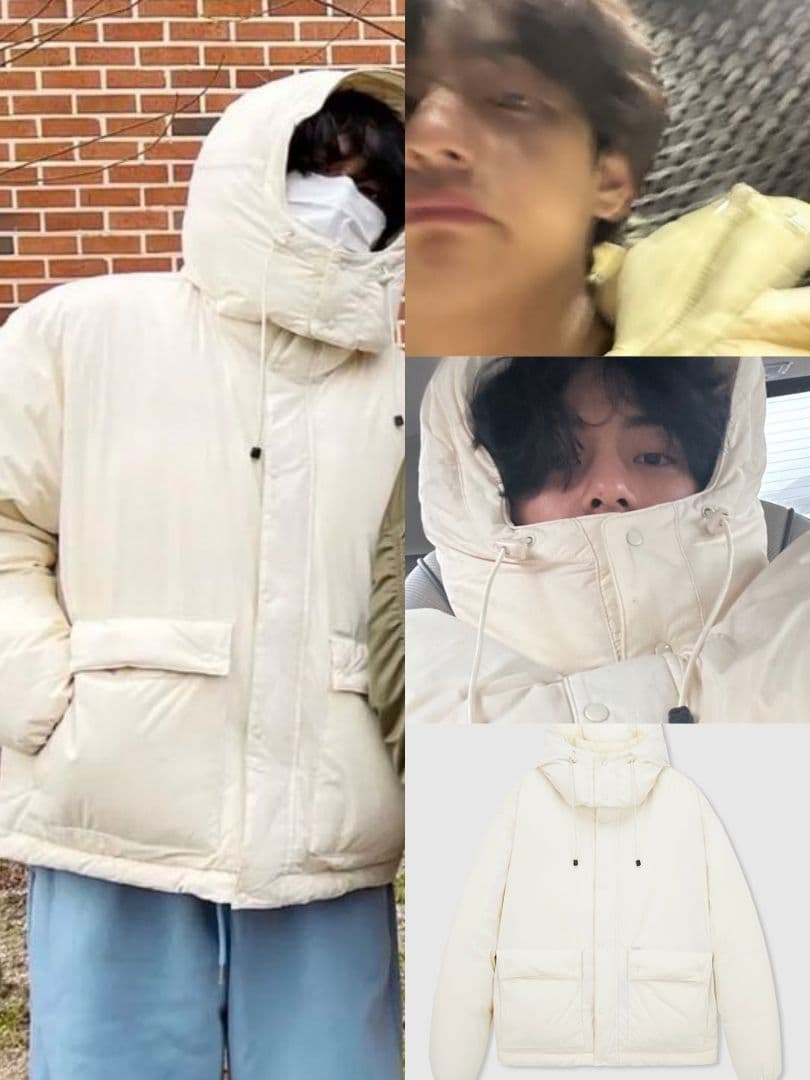 BTS V テテ着用 Noice ダウンジャケット M - メルカリ